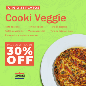 Pack Veggie - 21 Platos