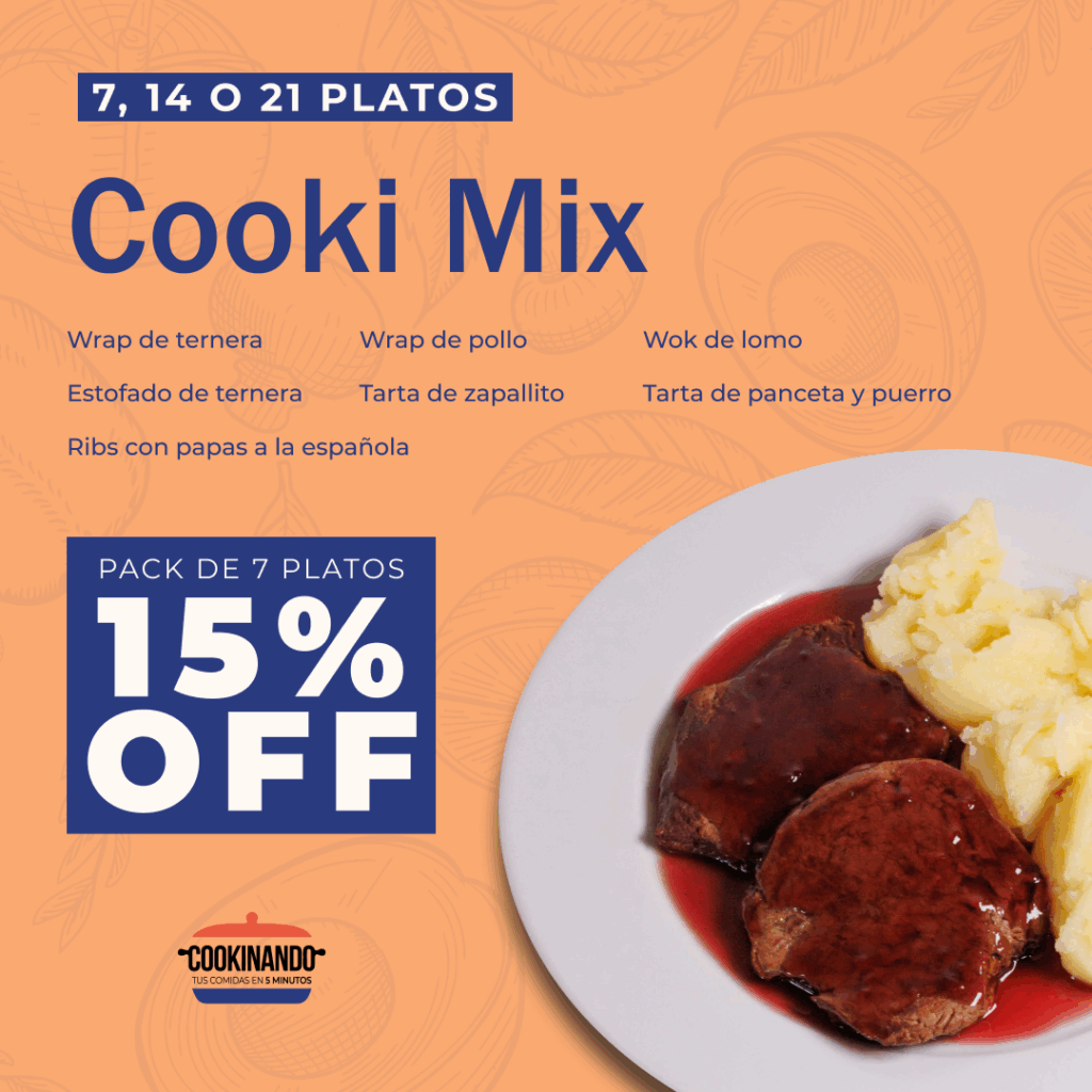Pack Cooki MIX – 7 platos