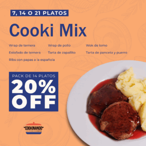Pack Cooki MIX - 14 platos