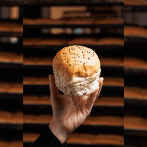 Pan de Hamburguesa con Semillas de Sesamo - 4 unidades 360gr