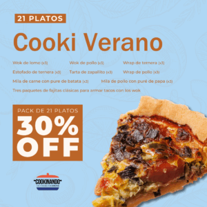 Pack Cooki Verano - 7 platos