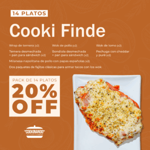 Pack Cooki Finde - 21 platos